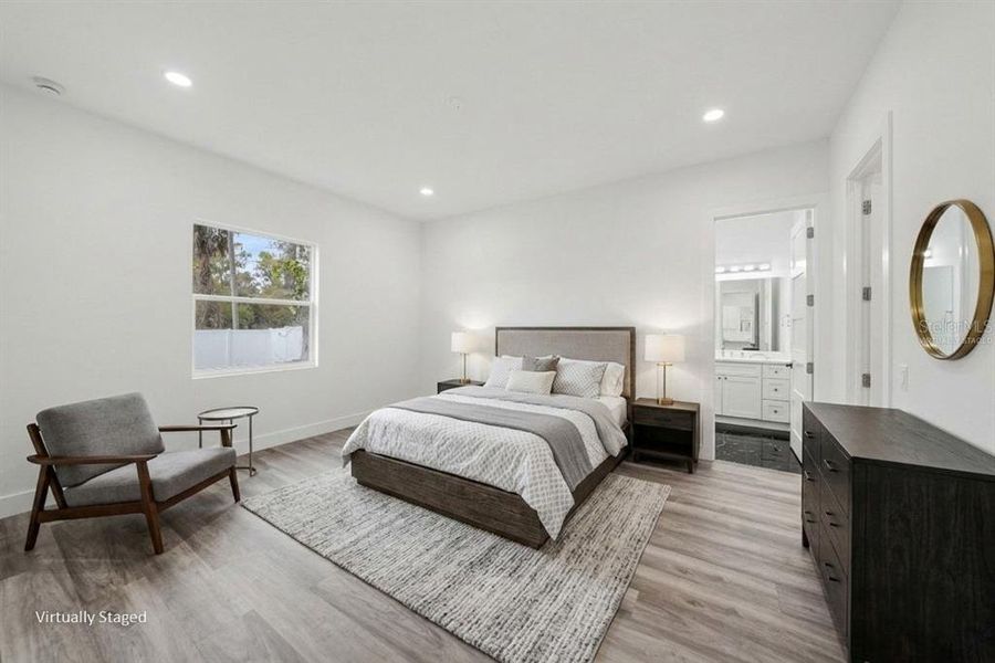 Furnished interior view inside a new home in , St. Petersburg (Image 30).