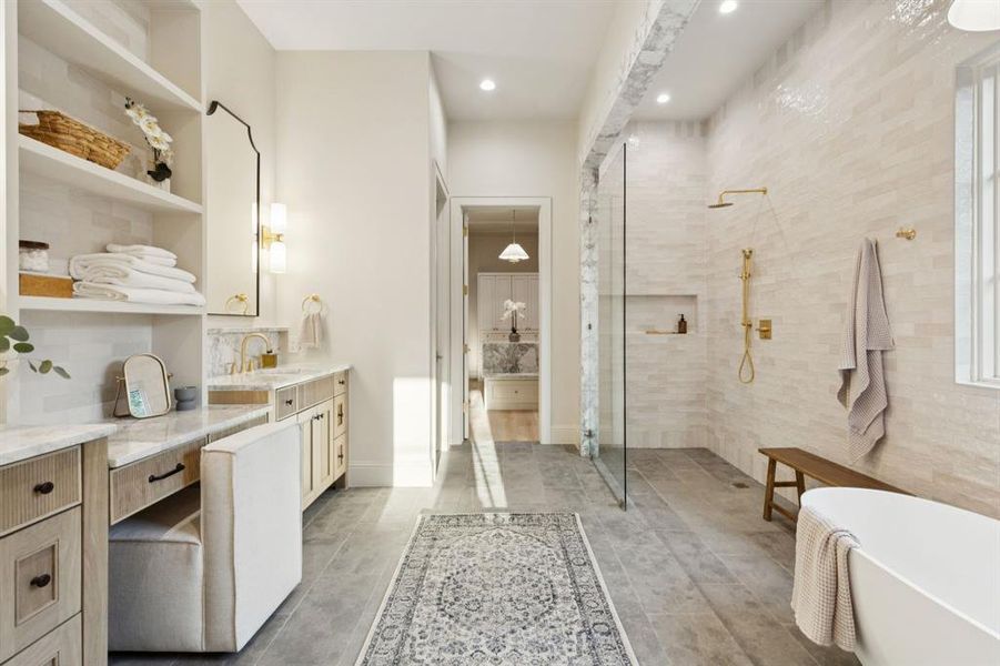 Furnished interior view inside a new home in , Dallas (Image 28). Furnished interior view inside a new home in , Dallas (Image 28).