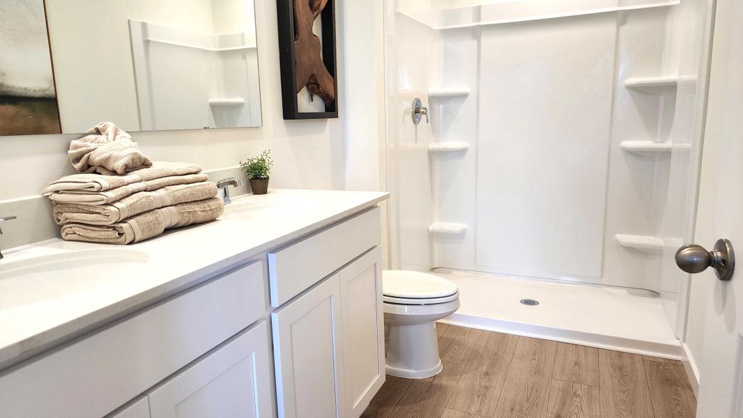 Furnished interior view inside a new home in Vineland Reserve, Osteen (Image 8).