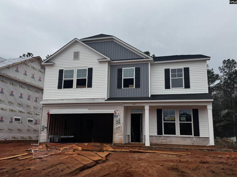 In-progress construction of a new home in Boykin Hills, Chapin, SC (Image 21).