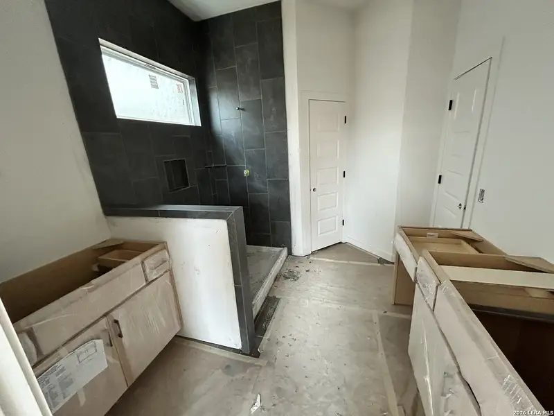 In-progress construction of a new home in Legacy at Lake Dunlap, New Braunfels, TX (Image 20).