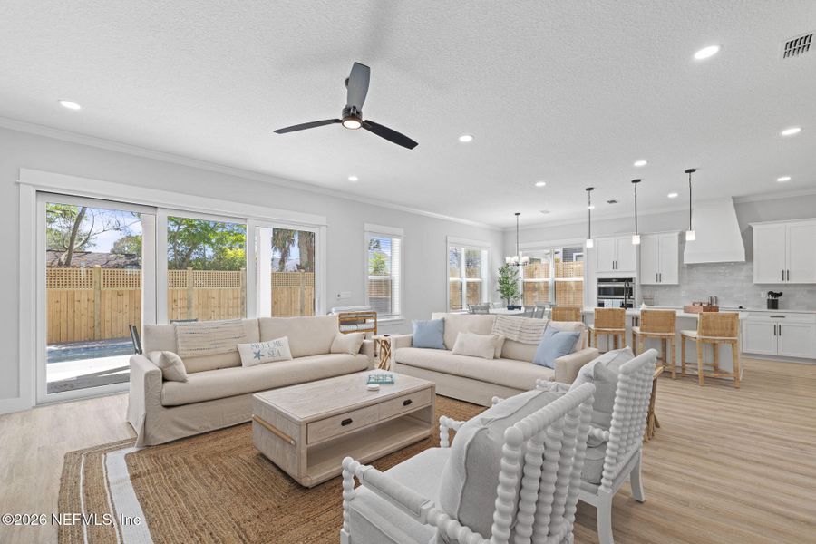 Furnished interior view inside a new home in , Jacksonville Beach (Image 5).