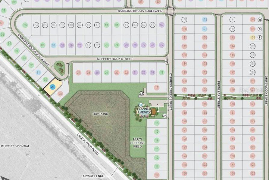 Brookland Park ~ Site Map