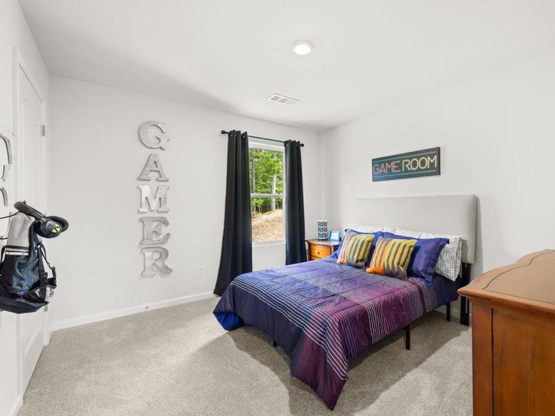 Furnished interior view inside a new home in Parkside at Carter Grove, Cartersville (Image 8). Furnished interior view inside a new home in Parkside at Carter Grove, Cartersville (Image 8).