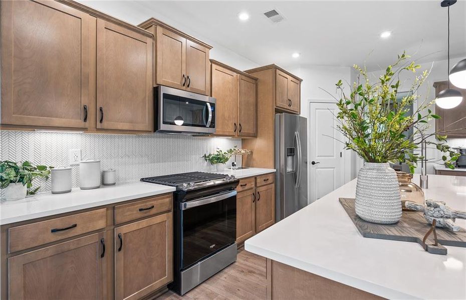 Furnished interior view inside a new home in Briar Creek, Atlanta (Image 13).