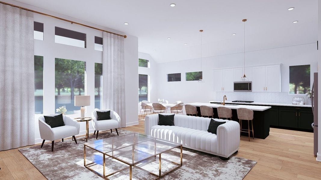 Palo Duro Virtually Staged Family Room Palo Duro Virtually Staged Family Room