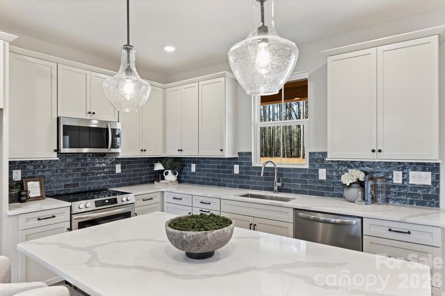 Furnished interior view inside a new home in , Lincolnton (Image 9).