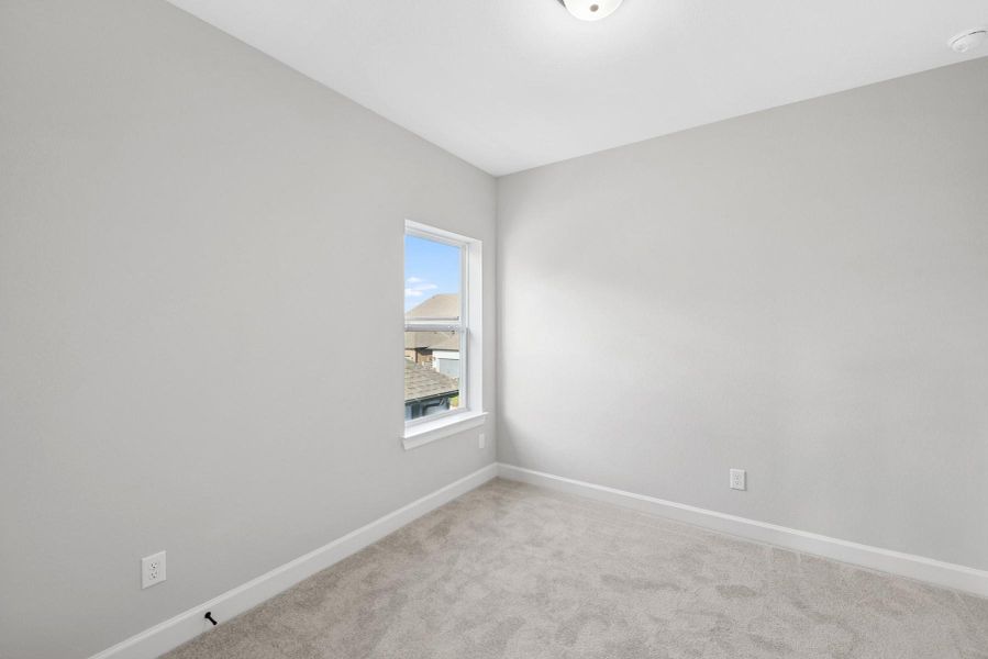 Spacious, unfurnished interior of a new home in Pomona 40' Homesites, Manvel (Image 24). Spacious, unfurnished interior of a new home in Pomona 40' Homesites, Manvel (Image 24).