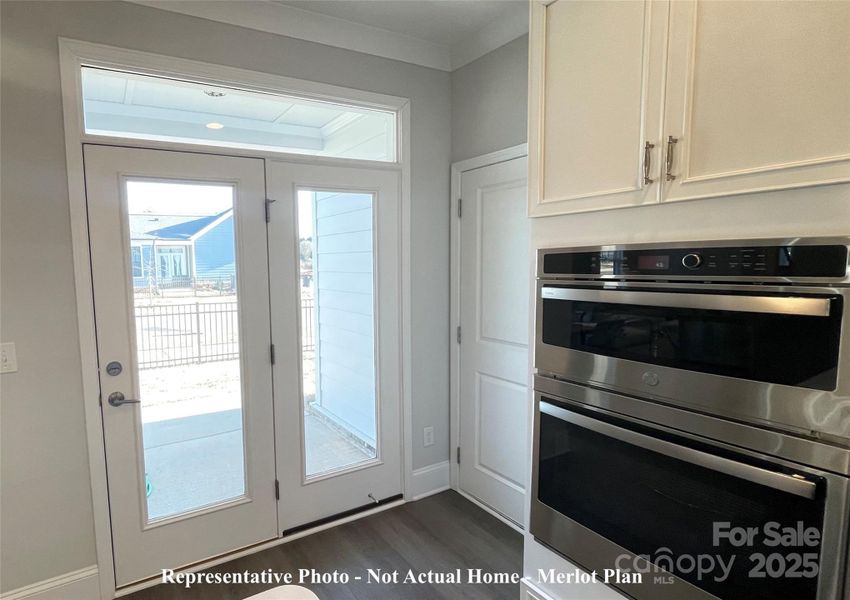 Patio Doors off Kitchen Example-Merlot Floorplan