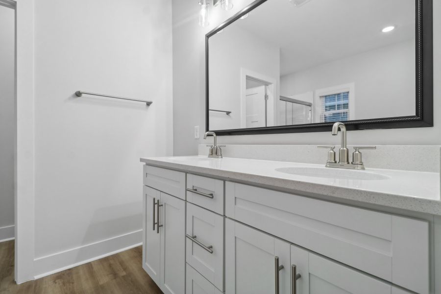 Representative furnished interior of a home built from the Carol II by Great Southern Homes in The Cove, Sumter (Image 5).