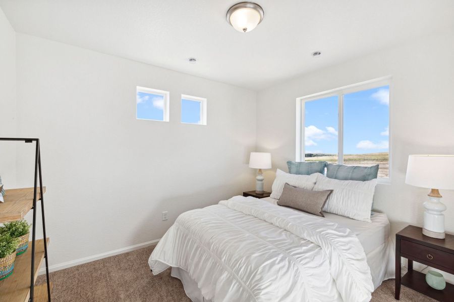 Furnished interior view inside a new home in Green Valley Ranch, Aurora (Image 21). Furnished interior view inside a new home in Green Valley Ranch, Aurora (Image 21).