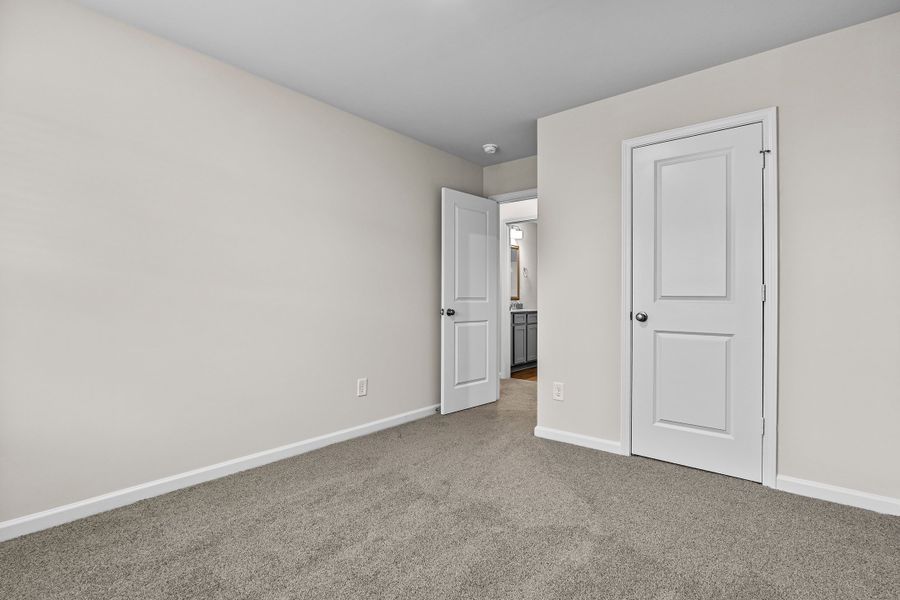 Representative unfurnished interior of a home built from the Balsa by McGuinn Homes in Sibley Village Townhomes, Sumter (Image 55).