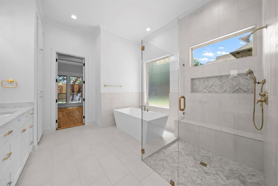 Furnished interior view inside a new home in , Cedar Hill (Image 11).