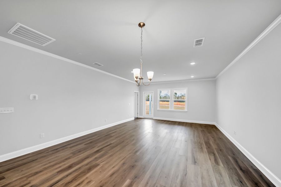 Spacious, unfurnished interior of a new home in Monroe Preserve, Chapin (Image 39).