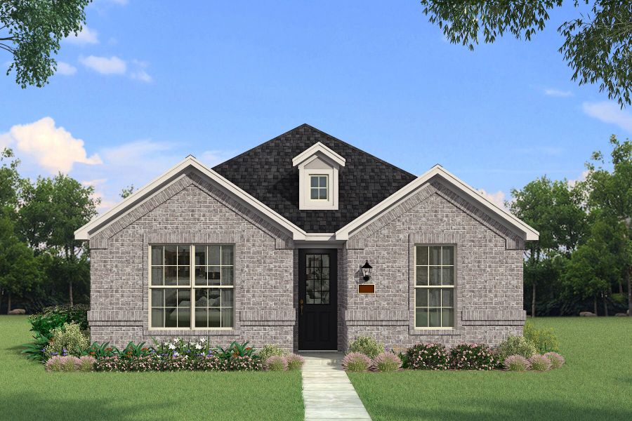 The Angelina - Traditional Elevation The Angelina - Traditional Elevation