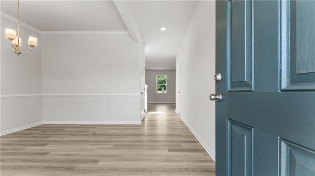 Spacious, unfurnished interior of a new home in Hampton Ridge, Jefferson (Image 16). Spacious, unfurnished interior of a new home in Hampton Ridge, Jefferson (Image 16).