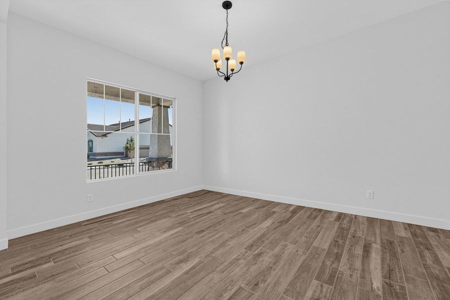 Spacious, unfurnished interior of a new home in Legado, Queen Creek (Image 16).