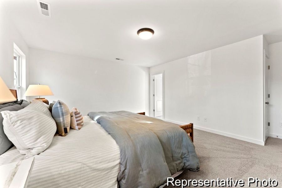 Furnished interior view inside a new home in Copper Ridge at Flowers Plantation, Clayton (Image 15).