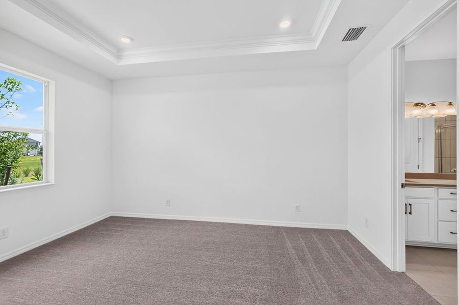 Spacious, unfurnished interior of a new home in The Sanctuary – Resort Collection, Punta Gorda (Image 16). Spacious, unfurnished interior of a new home in The Sanctuary – Resort Collection, Punta Gorda (Image 16).