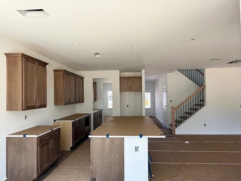In-progress construction of a new home in The Point, Rolesville, NC (Image 17).