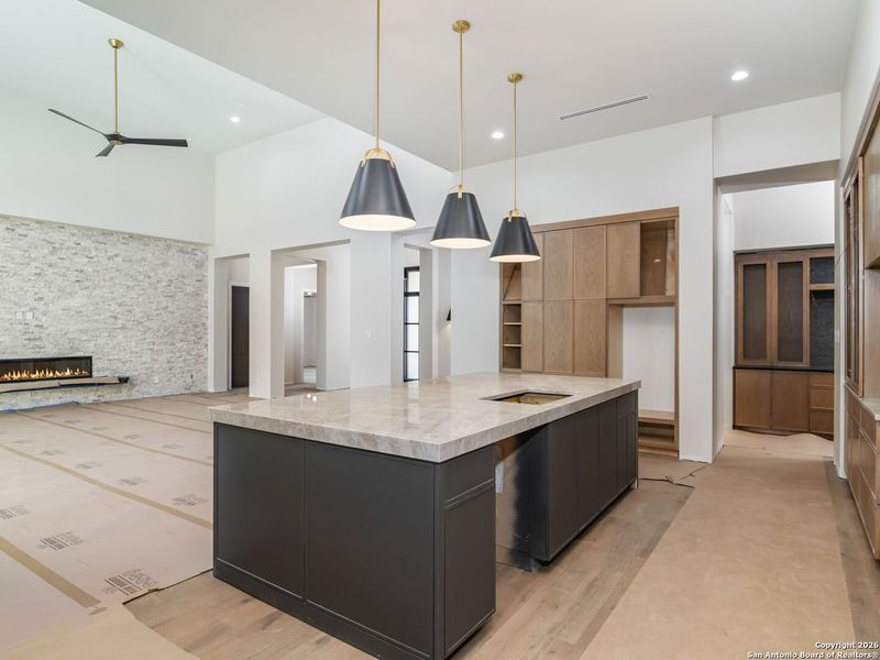 Furnished interior view inside a new home in , San Antonio (Image 7).