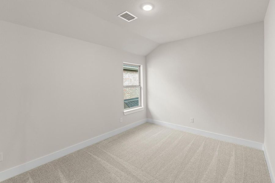 Spacious, unfurnished interior of a new home in Discovery Collection at Painted Tree Village, McKinney (Image 23). Spacious, unfurnished interior of a new home in Discovery Collection at Painted Tree Village, McKinney (Image 23).