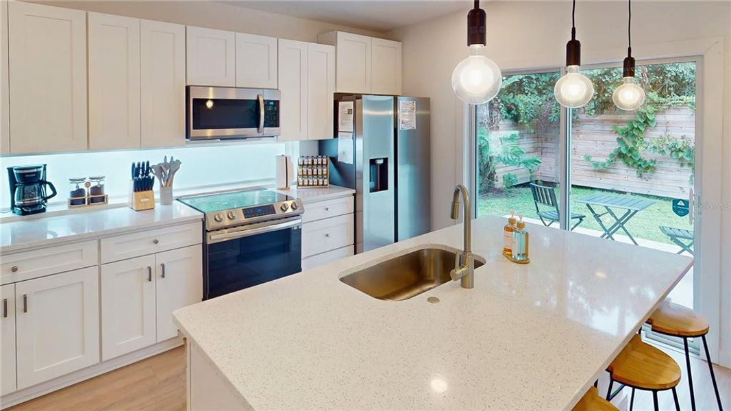 Furnished interior view inside a new home in , Palm Coast (Image 15). Furnished interior view inside a new home in , Palm Coast (Image 15).