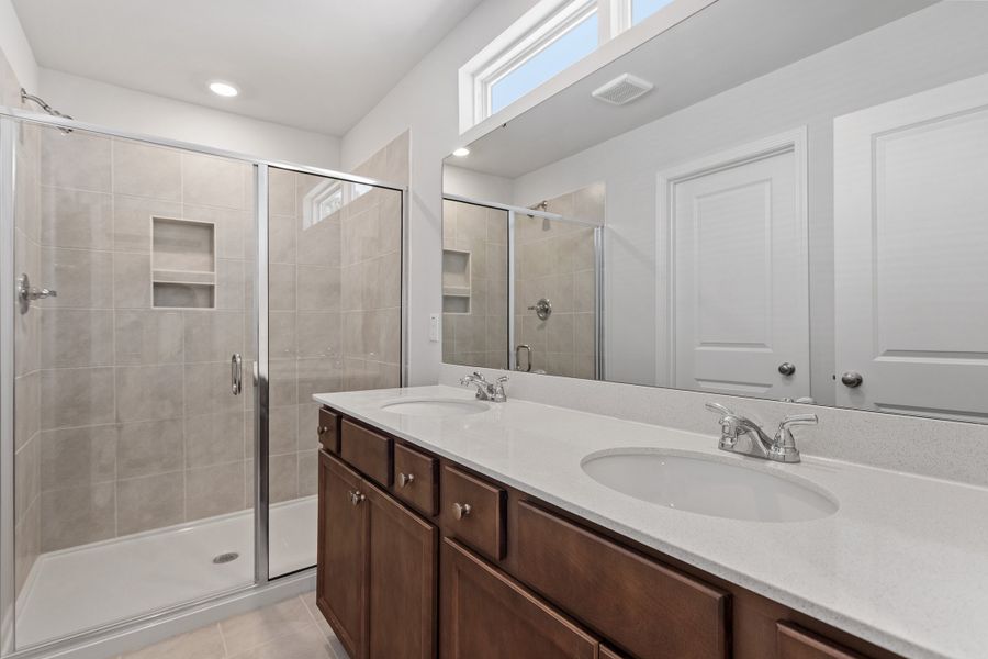 Furnished interior view inside a new home in Renaissance at White Oak, Garner (Image 10). Furnished interior view inside a new home in Renaissance at White Oak, Garner (Image 10).