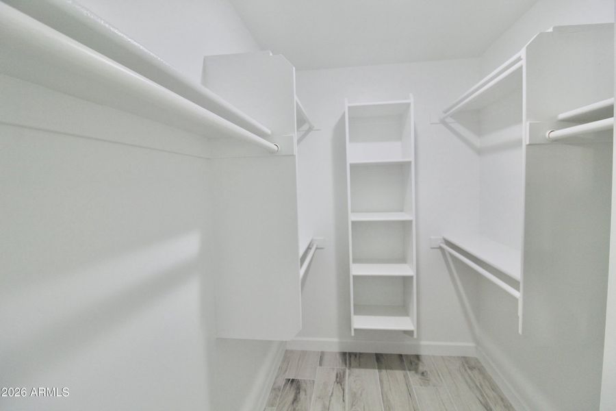 Walk-in Master Closet