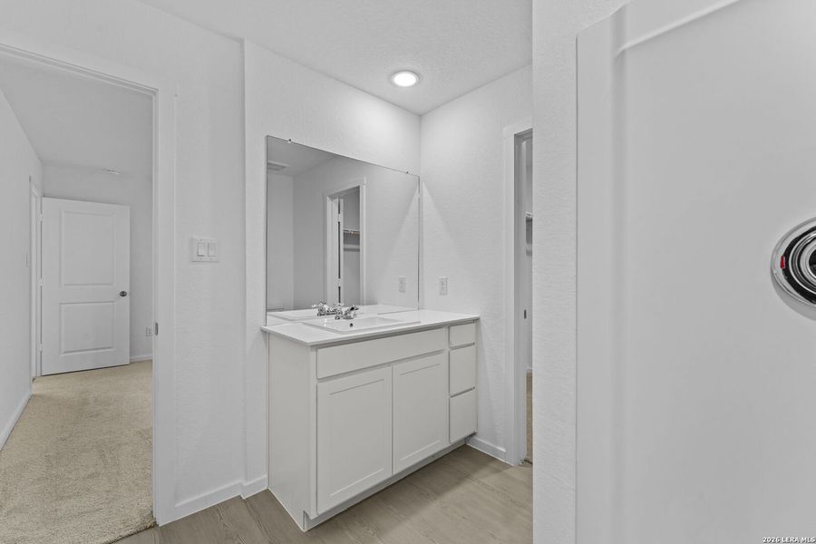 Furnished interior view inside a new home in Randolph Crossing, Converse (Image 6).