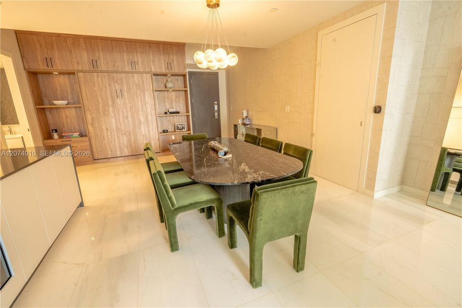 Furnished interior view inside a new home in , Miami (Image 13). Furnished interior view inside a new home in , Miami (Image 13).