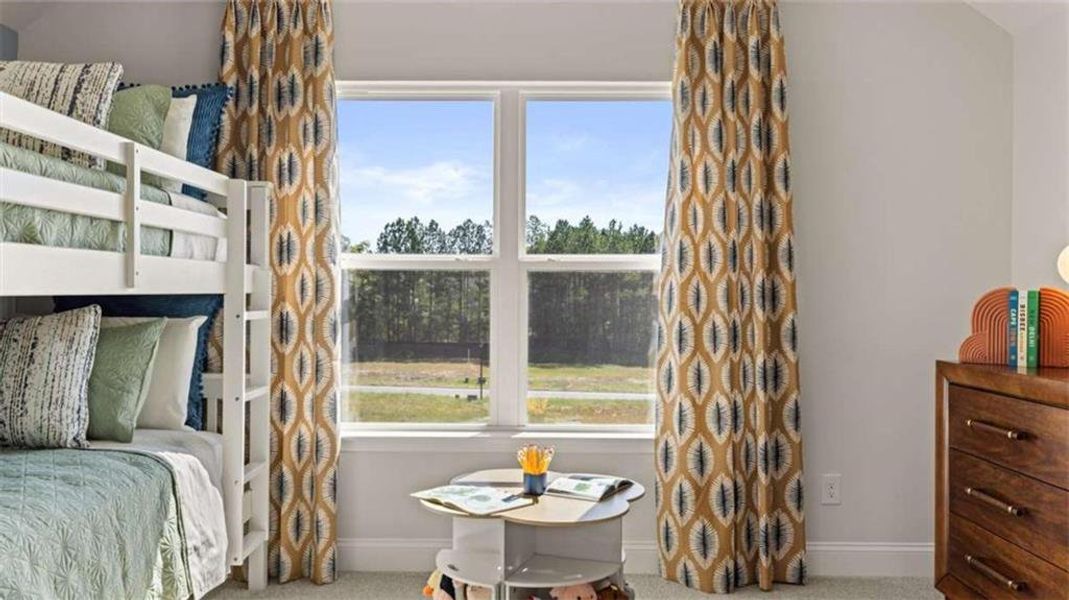 Furnished interior view inside a new home in Oak Ridge Meadows, Locust Grove (Image 26).