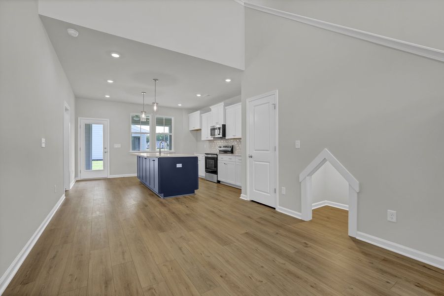 Spacious, unfurnished interior of a new home in Grand Park, Leland (Image 13).
