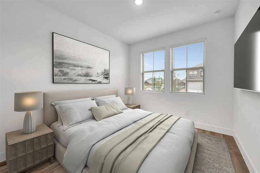 Furnished interior view inside a new home in Creekshaw, Royse City (Image 20).