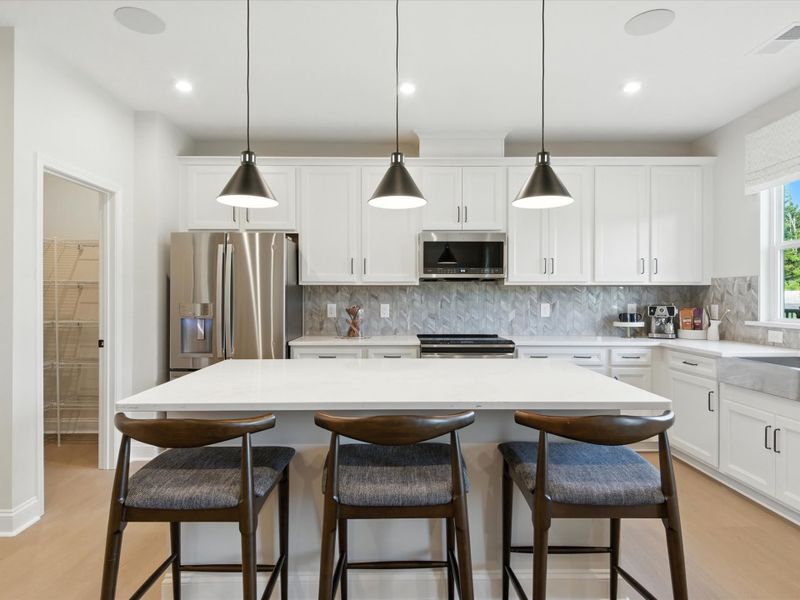 Furnished interior view inside a new home in Southbridge, Fort Mill (Image 13).