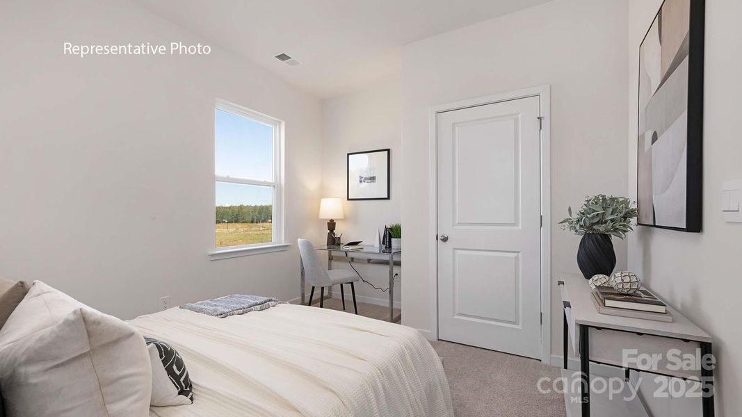 Furnished interior view inside a new home in Clark Creek Landing, Lincolnton (Image 14).