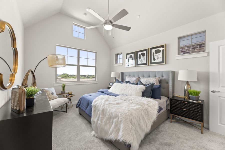 Furnished interior view inside a new home in Wildridge, Oak Point (Image 12). Furnished interior view inside a new home in Wildridge, Oak Point (Image 12).