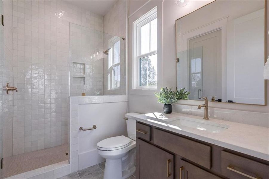 Furnished interior view inside a new home in , Greensboro (Image 34).