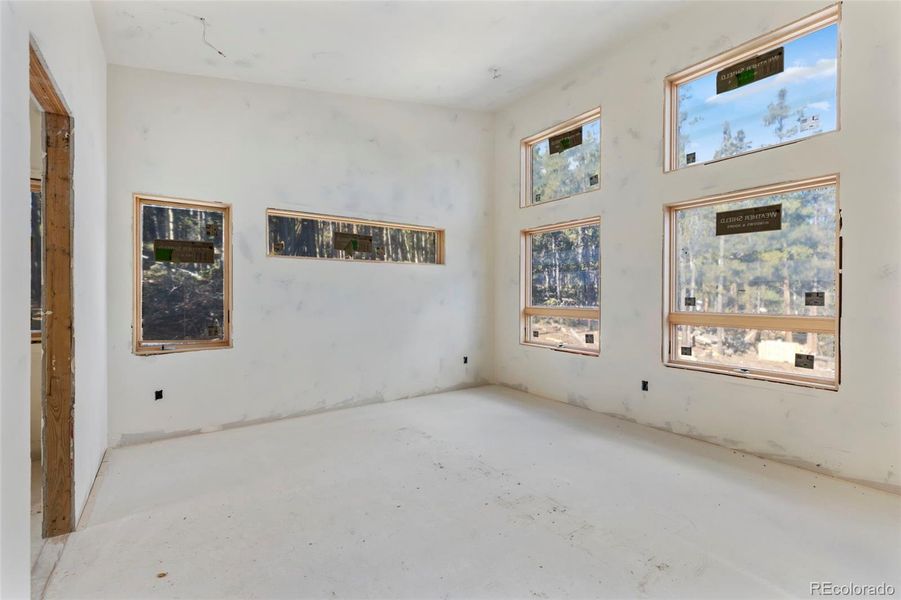 In-progress construction of a new home in , Fairplay, CO (Image 31).