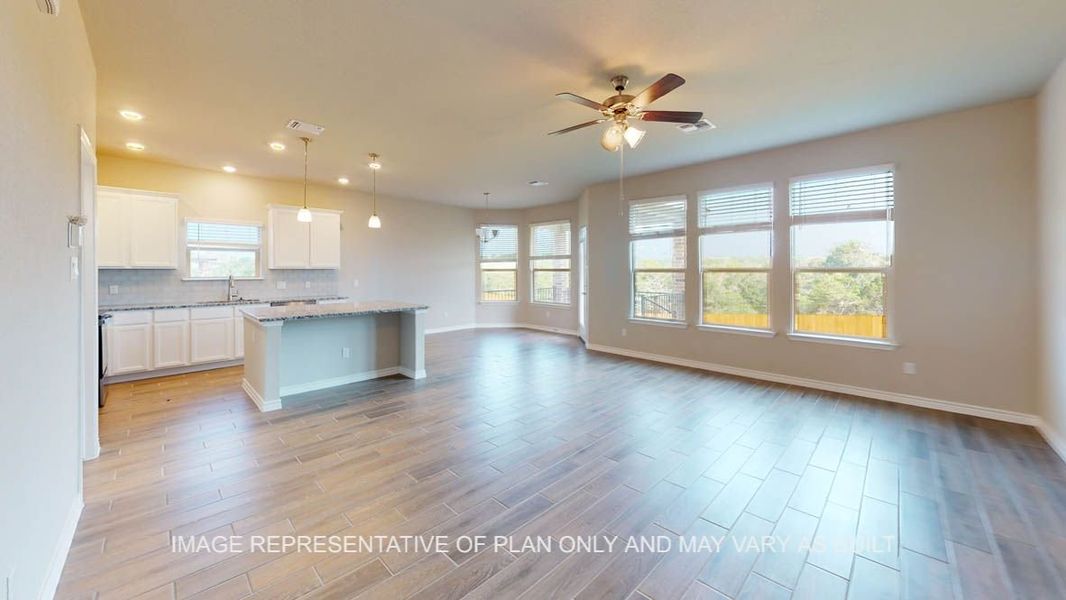 Spacious, unfurnished interior of a new home in Three Creeks - Colt Creek, Belton (Image 24). Spacious, unfurnished interior of a new home in Three Creeks - Colt Creek, Belton (Image 24).