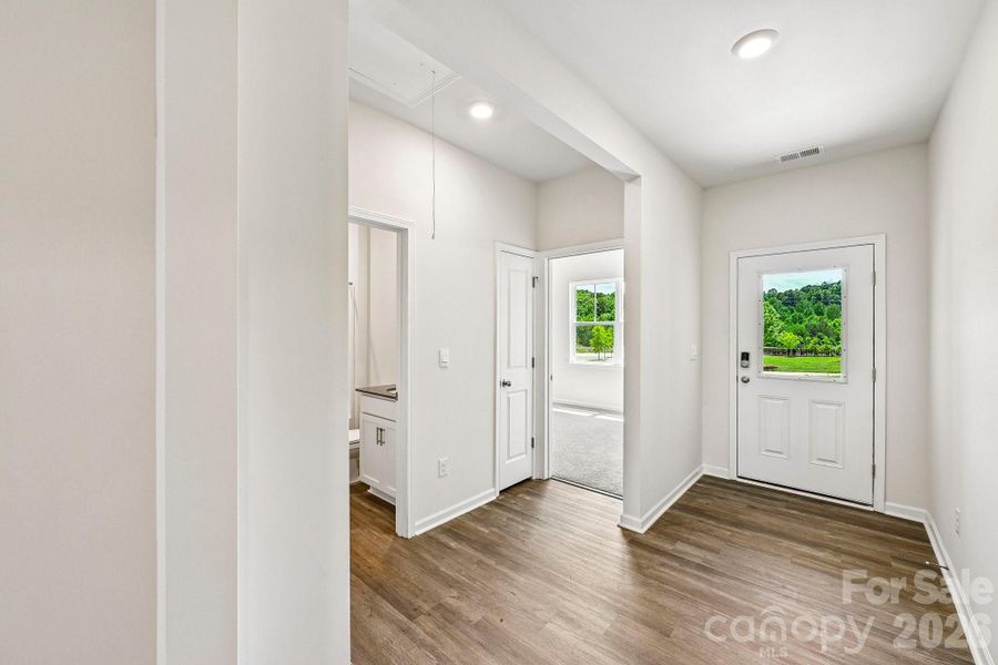Spacious, unfurnished interior of a new home in Cline Village, Conover (Image 11). Spacious, unfurnished interior of a new home in Cline Village, Conover (Image 11).