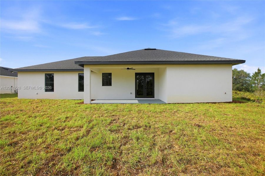 Exterior details and patio area of a home in , Sebring (Image 4). Exterior details and patio area of a home in , Sebring (Image 4).