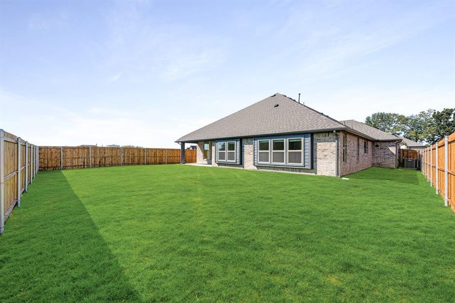 Exterior details and patio area of a home in East Oak Creek 60-65, Commerce (Image 23). Exterior details and patio area of a home in East Oak Creek 60-65, Commerce (Image 23).