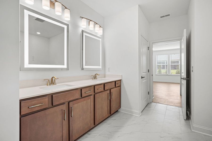 Furnished interior view inside a new home in Carolina Riverside, Belmont (Image 51).