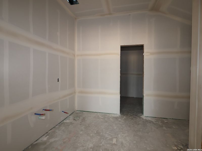 In-progress construction of a new home in Hickory Ridge, Elmendorf, TX (Image 22).