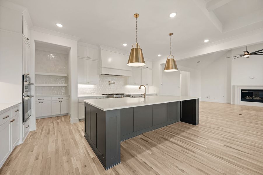 Furnished interior view inside a new home in NorthGlen, Haslet (Image 10).