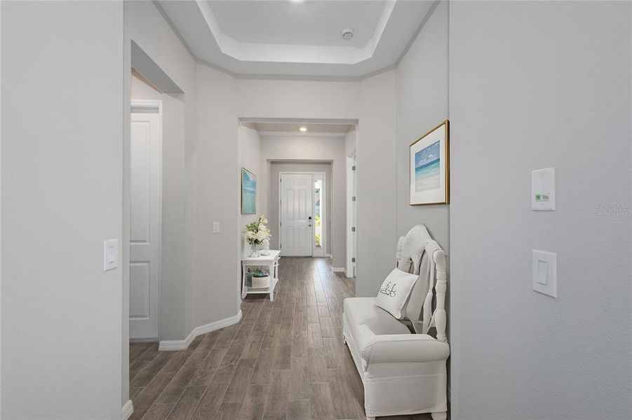 Furnished interior view inside a new home in , Nokomis (Image 25).