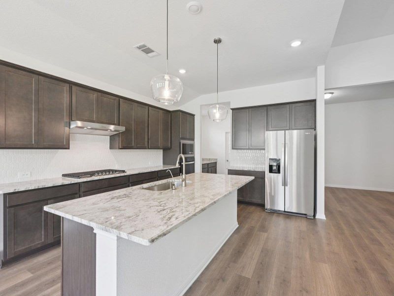 Photo is not of the actual home, but is an inspirational photo of builder’s model home and may depict options, furnishings, and/or decorator features that are not included