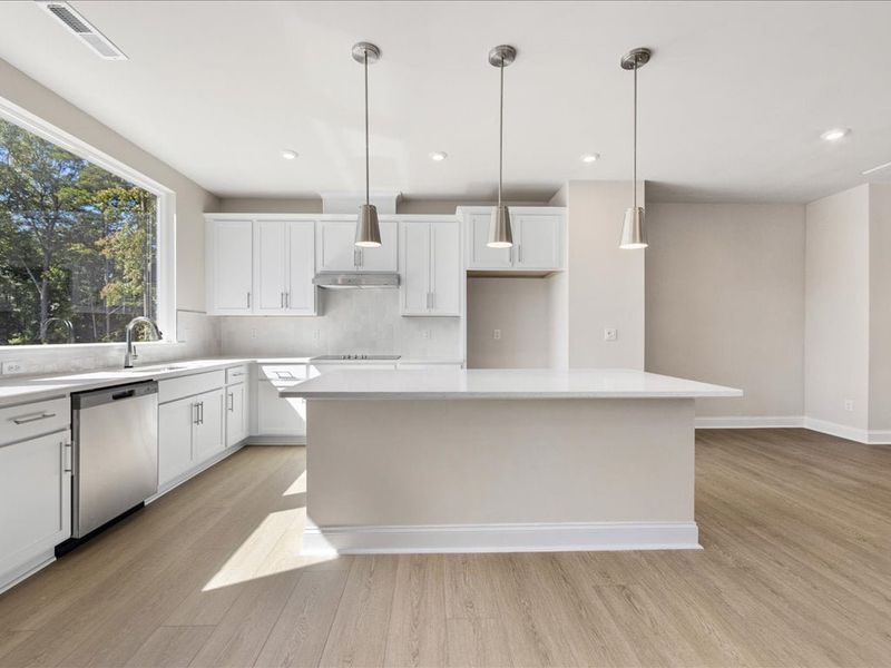 Furnished interior view inside a new home in Archer Row, Charlotte (Image 7).