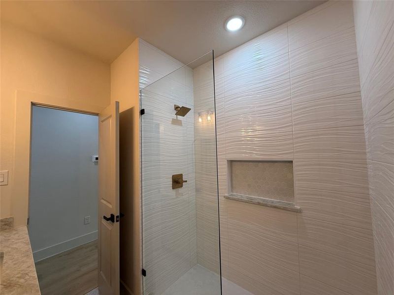 Close-up of interior finishes inside a home in , Fort Worth (Image 7).